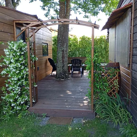 Ferienwohnung Tiny House Plein Centre Hourtin Exterior foto